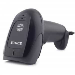 Сканер штрих-кода SPACE LITE-2D-USB (черный), ручной