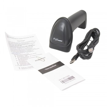 Сканер штрих-кода Poscenter HH 2D2 HD черный (с кабелем 2м, подставка в комплекте) купить в Санкт-Петербурге