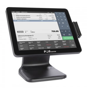 POS-терминал POSCenter POS101 (15", P-CAP, Intel Celeron J3455, 8GB/SSD M.2 128GB, MSR, без ОС)