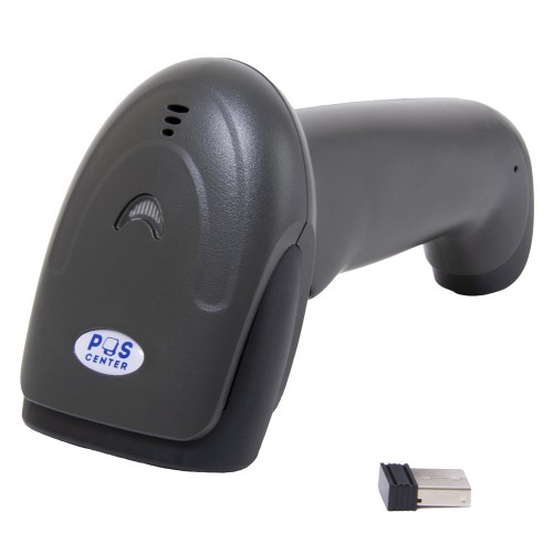 Сканер штрих-кода, Poscenter 2D BT, беспроводной, черный, USB кабель, USB адаптер