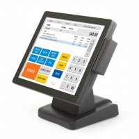 POS-терминал POSCenter JAM (15", P-CAP, Intel Celeron J1900, 4GB/60GB, MSR, без ОС) + 15" второй монитор