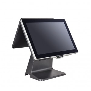 POS-терминал АТОЛ JAZZ 16 Lite (15.6", P-CAP, Intel Celeron J3455, 8GB/128GB, без MSR, без ОС) + доп.монитор 11.6"