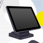 Сенсорный POS-монитор POScenter EVA-150 (15", P-CAP touch - USB, VGA, с MSR, черный) купить в Санкт-Петербурге
