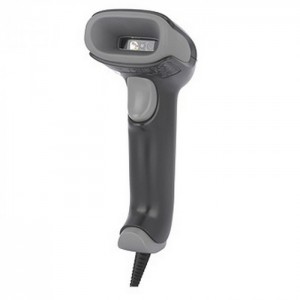Проводной сканер штрих-кода Honeywell 1470g Voyager (2D, черный, USB, с подставкой)