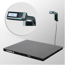 Весы платформенные с печатью этикеток 4D-PM-12/10-1500-RL