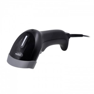 Проводной сканер штрих-кода Mertech 1300 GS P2D (2D, черный, USB, без подставки, кабель 2м)